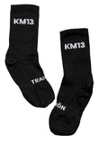 Medias Deportivas KM13 Training Negro/Blanco