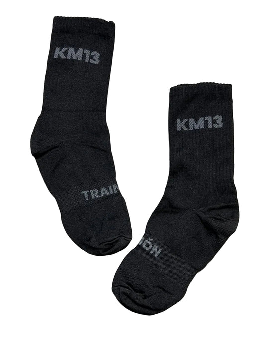 Medias Deportivas KM13 Training Negro/Gris