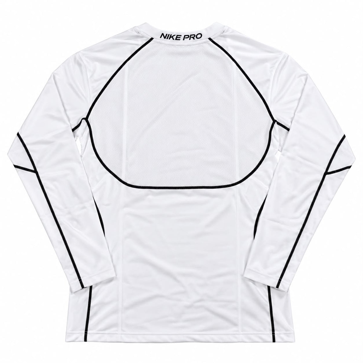 Camiseta Dri-FIT Nike Manga Larga Blanca